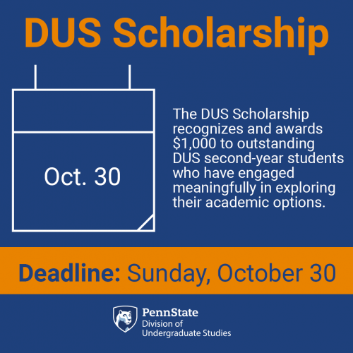 Apply for a DUS Scholarship