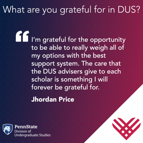 Donate to the Division of Undergraduate Studies Award for Exploratory Students