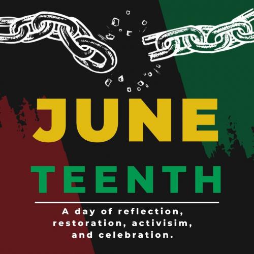 Juneteenth. A day of reflection, restoration, activism, and celebration.