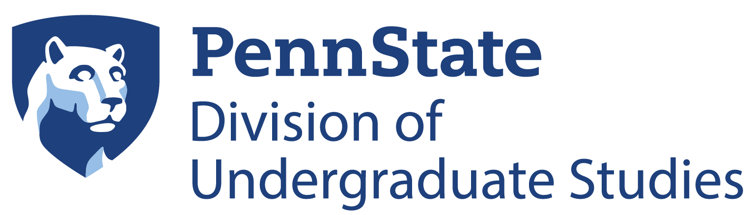 Division of Undergraduate Studies logo with the Penn State mark